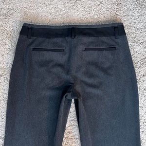Express Editor Womens Pants 10 Straight leg Grey Black Career Dress Business  Gr